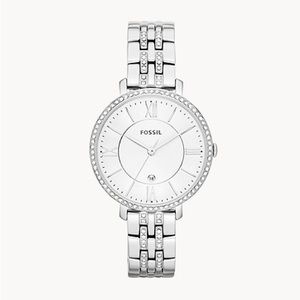 Jacqueline stainless steel fossil watch